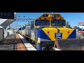 Freight train through Frankston Station in Australia. S3 E5.