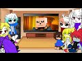 Undertale react to to the bone “my au” (undertale) “reaction video”