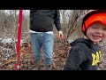 Playing in the mud on ATV and making trail in woods, building bridge. Educational | Kid Crew