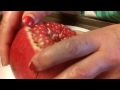 How to properly cut open a pomegranate