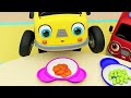 Who Threw the Trash Around? | Police Bus🚔, Garbage Truck | Monster Truck | Kids Songs | Baby Car TV