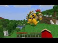 Scary MARIO and Luigi Exe Call JJ and Mikey in Minecraft Maizen Security House