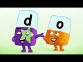 📖 SH CH and TH- Letter Teams with Alphablock H 📖 | Learn to Read and Spell | Alphablocks