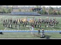 Clio HS Mustang Marching Band - In competition!