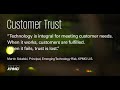 Customer trust in technology