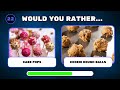 Would You Rather? 🍩 SWEET EDITION | SWEET | Red Bull Quiz