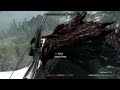 Vampire DRAGON fight in LEGENDARY Skyrim