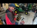 John Deere LA135 SE Lawn Tractor Maintenance For The Summer 2024 👌😇👍