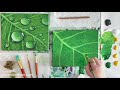 PAINTING TUTORIAL | How to Paint Water Drops on a Leaf