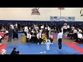 Bubba Taekwondo Breaking at Champions Nationals - November 2019