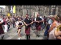 Flashmob Köln 7.6.2014 Pipes & Drums