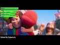 The Super Mario Bros. Movie (2023) Final Battle with healthbars
