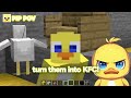 FAT MILO and STRONG CHIP Build Battle in Minecraft! - Maizen