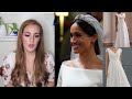 MEGHAN'S VEIL BELONGED TO A DIFFERENT DRESS SHOCK! WEDDING GOWN FASHION EDITION SPECIAL #weddinggown