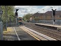 NI Railways 'Trainbow' 3006 departs Lisburn (05/05/21)