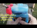 How to Make 2 Cycle Gas Oil Mix 50:1 and 40:1