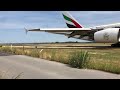 Emirates A380 Manchester Airport