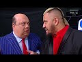 Paul Heyman confronts Solo Sikoa - WWE SmackDown 5/31/2024