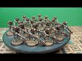 Painting My Necron Army for Warhammer 40k