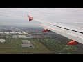 Pilot's Glory and Turbulent Landing 🌪️🛬: Flight Battling Stormy Winds #turbulence #landing