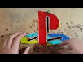 CLASSIC PLAYSTATION - Stained Glass PLAYSTATION LOGO