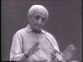 On inattention, and the gap between understanding and action | J. Krishnamurti
