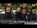 Michigan Football Highlights from the College Football Playoff Final (SkyCam, stadium announcer)