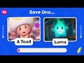 Save One Super Mario Character 🍄 | Super Mario Bros Quiz