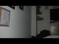 ghost orbs in a bedroom