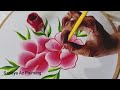Fabric Painting on clothes pillow cover painting design very easy beautiful tutorial painting