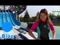 Learn Colors for Kids at the Waterpark! Slides, Playground and More! Colours for Kids - Speedie DiDi