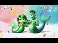 Inside Out 2 Into Mermaid Growing Up Compilation | Cartoon Wow