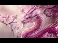 817 Hz | Unleashing Pink Dragon's Power - Tranquility of Mind and Release of Karma - Dragon Healing