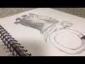 Timelapse Drawing - Knight