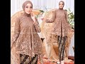 Model Kebaya Tunik Brokat Modern