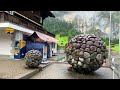 Lauterbrunnen, Switzerland, walking in the rain - The most beautiful Swiss village