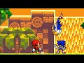 Sprite Animation | Knuckles & Tails Vs Sonic! |