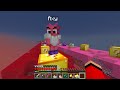 Cheating With +100 LUCKY BLOCKS in a LUCKY BLOCK RACE in Minecraft!