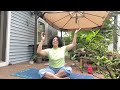 life on this patio: friday yoga part 3