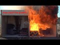 Ignition to Flashover Side-by-Side Burn Demonstration [HD]