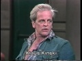 Klaus Kinski on Letterman, March 24, 1983