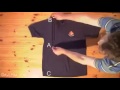 how to fold a shirt very quickly (in 1.85 second)