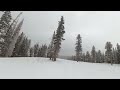 Breckenridge Peak 6 Lift Line to Deja Vu