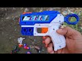 Tembak Plastik Nerfgun Seperti * Watergun, Soft Bullet, Sniper, Ak47, M16, Machine Gun, Nerf war gun