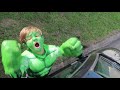 Hulk Vs Old Car