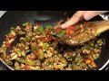 Resep Tauco Terong Cah Ayam Cincang | Eggplant & Minced Chicken in Spicy Bean Sauce Recipe