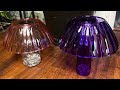 DIY garden lamp using dollar tree items