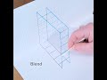 How to Draw - Easy 3D People & Ladder Illusion Art