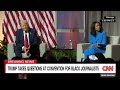 Trump is asked if he thinks Harris is a DEI hire. Hear his response