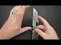 The Kansept Knives Tuckamore Pocketknife: Disassembly and Quick Review